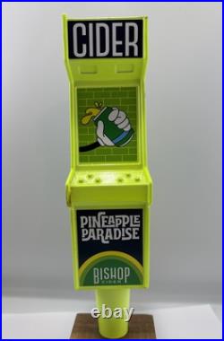 Beer Tap Handle Bishop Cider Tap Handle Figural Arcade Game Beer Tap Handle A