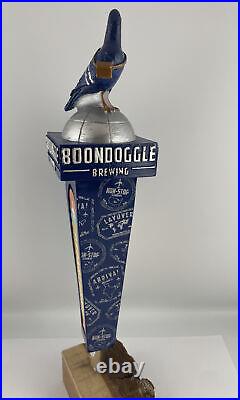 Beer Tap Handle Boondoggle Departure Draft Beer Tap Handle Figural Bird Beer Tap