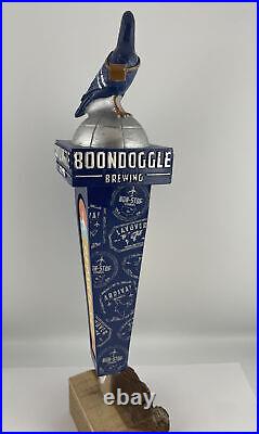 Beer Tap Handle Boondoggle Departure Draft Beer Tap Handle Figural Bird Beer Tap