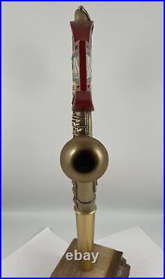 Beer Tap Handle Brothers Golden Ale Beer Tap Handle Figural Saxophone Tap Handle Beer Tap Handle Brothers Golden Ale Beer Tap Handle Figural Saxophone Tap Handle