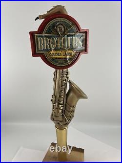 Beer Tap Handle Brothers Golden Ale Beer Tap Handle Figural Saxophone Tap Handle Beer Tap Handle Brothers Golden Ale Beer Tap Handle Figural Saxophone Tap Handle
