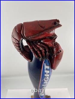 Beer Tap Handle? Bud Light Lobster Draft Beer Tap Handle Figural Budweiser Tap