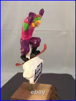 Beer Tap Handle Bud Light Snowboarder Beer Tap Handle Rare Figural Tap Handle A