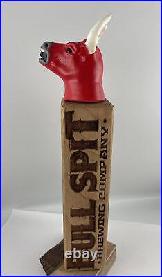 Beer Tap Handle Bull Spit New England IPA Draft Beer Tap Handle Figural Beer Tap