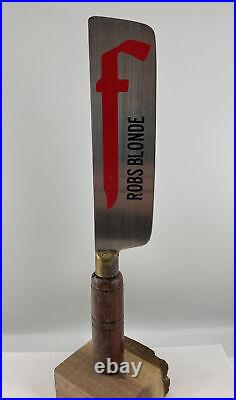 Beer Tap Handle Butcher's Knife Robs Blonde Beer Tap Handle Figural Tap Handle Beer Tap Handle Butcher's Knife Robs Blonde Beer Tap Handle Figural Tap Handle
