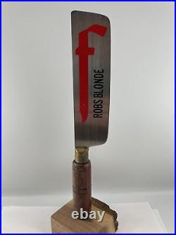 Beer Tap Handle Butcher's Knife Robs Blonde Beer Tap Handle Figural Tap Handle Beer Tap Handle Butcher's Knife Robs Blonde Beer Tap Handle Figural Tap Handle