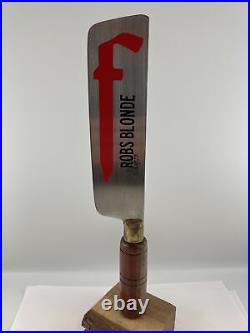 Beer Tap Handle Butcher's Knife Robs Blonde Beer Tap Handle Figural Tap Handle Beer Tap Handle Butcher's Knife Robs Blonde Beer Tap Handle Figural Tap Handle