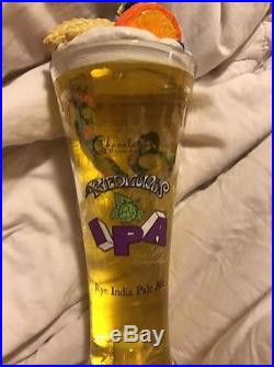 Beer Tap Handle Chameleon Brewing Ryediculous IPA RARE (Internal Defect, Read)