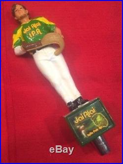 Beer Tap Handle Cigar City Jai Alai IPA Beer Tap Handle Figural Jai Alai Player