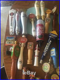 Beer Tap Handle Collection Lot Of 47 Taps All Kinds