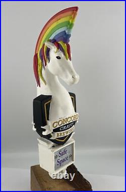 Beer Tap Handle Concord Safe Space Beer Tap Handle Figural Unicorn Tap Handle