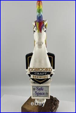 Beer Tap Handle Concord Safe Space Beer Tap Handle Figural Unicorn Tap Handle