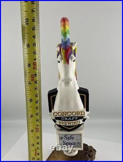 Beer Tap Handle Concord Safe Space Beer Tap Handle Figural Unicorn Tap Handle