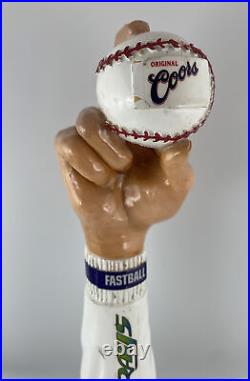 Beer Tap Handle Coors Devil Rays Draft Beer Tap Handle Figural Baseball Beer Tap