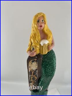 Beer Tap Handle Coronado Golden Beer Tap Handle Figural Mermaid Beer Tap Handle