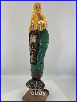 Beer Tap Handle Coronado Golden Beer Tap Handle Figural Mermaid Beer Tap Handle