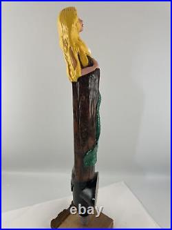 Beer Tap Handle Coronado Golden Beer Tap Handle Figural Mermaid Beer Tap Handle