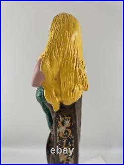 Beer Tap Handle Coronado Golden Beer Tap Handle Figural Mermaid Beer Tap Handle