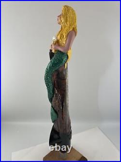 Beer Tap Handle Coronado Golden Beer Tap Handle Figural Mermaid Beer Tap Handle