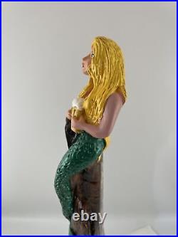 Beer Tap Handle Coronado Golden Beer Tap Handle Figural Mermaid Beer Tap Handle