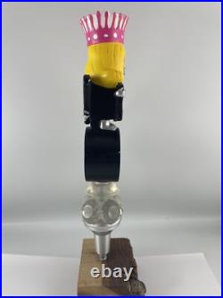 Beer Tap Handle Deep Ellum Dallas Blonde Figural Girl Beer Tap Handle
