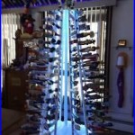 Beer Tap Handle Display Tree, aluminum with 158 tapper handles