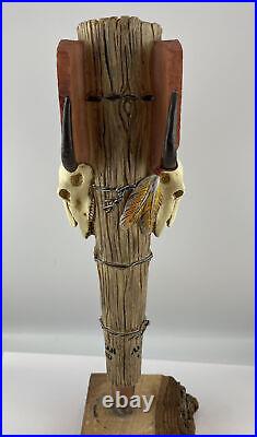 Beer Tap Handle Grand Canyon Sunset Amber Ale Beer Tap Handle Figural Skull Tap