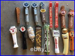 Beer Tap Handle LOT, 23 Taps, incl some stickers, some handles new, some used
