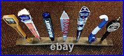 Beer Tap Handle LOT OF 7 WITH STAND SAM ADAMS. THE GAME ROOM STORE, NJ 07004