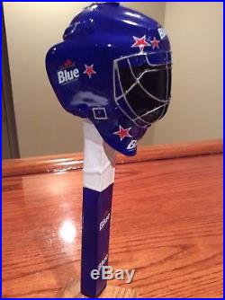 Beer Tap Handle Labatt Blue Hockey Mask
