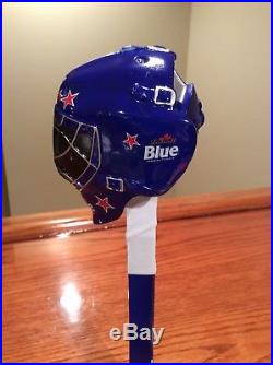 Beer Tap Handle Labatt Blue Hockey Mask