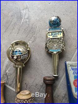 Beer Tap Handle Lot, 32 Different Knobs Vintage NOS Rare