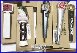 Beer Tap Handle Lot Of 12 Brand New In Boxes Red Hook Miller Blue Moon
