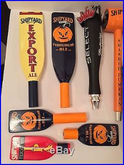 Beer Tap Handle Lot of 15 Shipyard Budweiser Magic Hat Excellent Condition