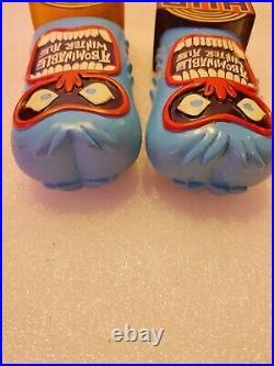 Beer Tap Handle Lot of 2 Diff Hub Abominable Snowman Winter Ale Rare