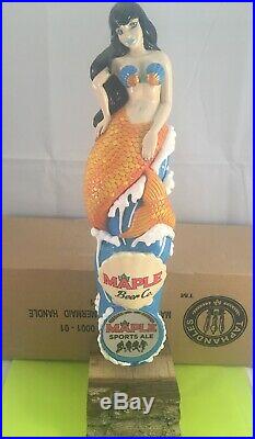Beer Tap Handle Maple Beer Tap Handle Rare Figural Sexy Girl Mermaid Tap Handle