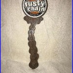 Beer Tap Handle Marker Flying Bison Rusty Chain Buffalo New York
