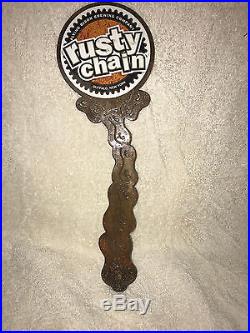 Beer Tap Handle Marker Flying Bison Rusty Chain Buffalo New York
