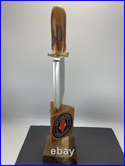 Beer Tap Handle Matilda Bay Redback Beer Tap Handle Figural Knife Tap Handle