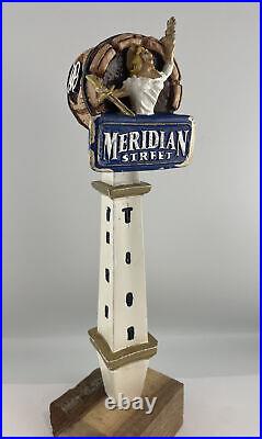 Beer Tap Handle Oaken Barrel Meridian Street Beer Tap Handle Figural Tap Handle Beer Tap Handle Oaken Barrel Meridian Street Beer Tap Handle Figural Tap Handle