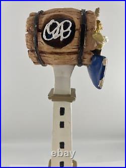 Beer Tap Handle Oaken Barrel Meridian Street Beer Tap Handle Figural Tap Handle Beer Tap Handle Oaken Barrel Meridian Street Beer Tap Handle Figural Tap Handle