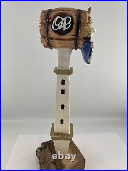 Beer Tap Handle Oaken Barrel Meridian Street Beer Tap Handle Figural Tap Handle Beer Tap Handle Oaken Barrel Meridian Street Beer Tap Handle Figural Tap Handle