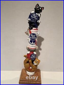 Beer Tap Handle Pabst Cats