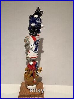 Beer Tap Handle Pabst Cats