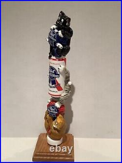 Beer Tap Handle Pabst Cats