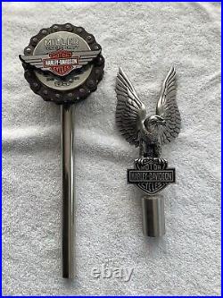 Beer Tap Handle Pair Of Harley Davidson Tap Handles