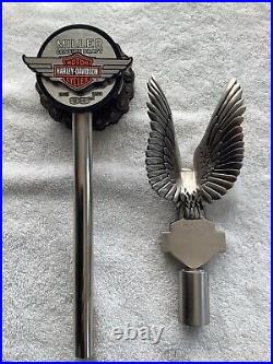 Beer Tap Handle Pair Of Harley Davidson Tap Handles