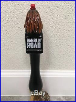Beer Tap Handle Ramblin Road Beer Tap Handle Rare Figural Rooster Tap Handle