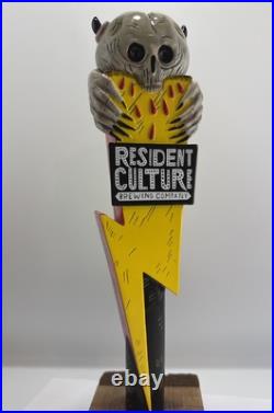 Beer Tap Handle Resident Culture Brewing Beer Tap Handle Figural Beer Tap Handle
