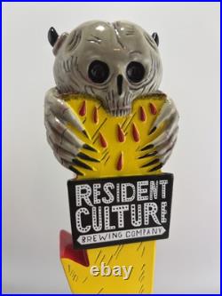 Beer Tap Handle Resident Culture Brewing Beer Tap Handle Figural Beer Tap Handle